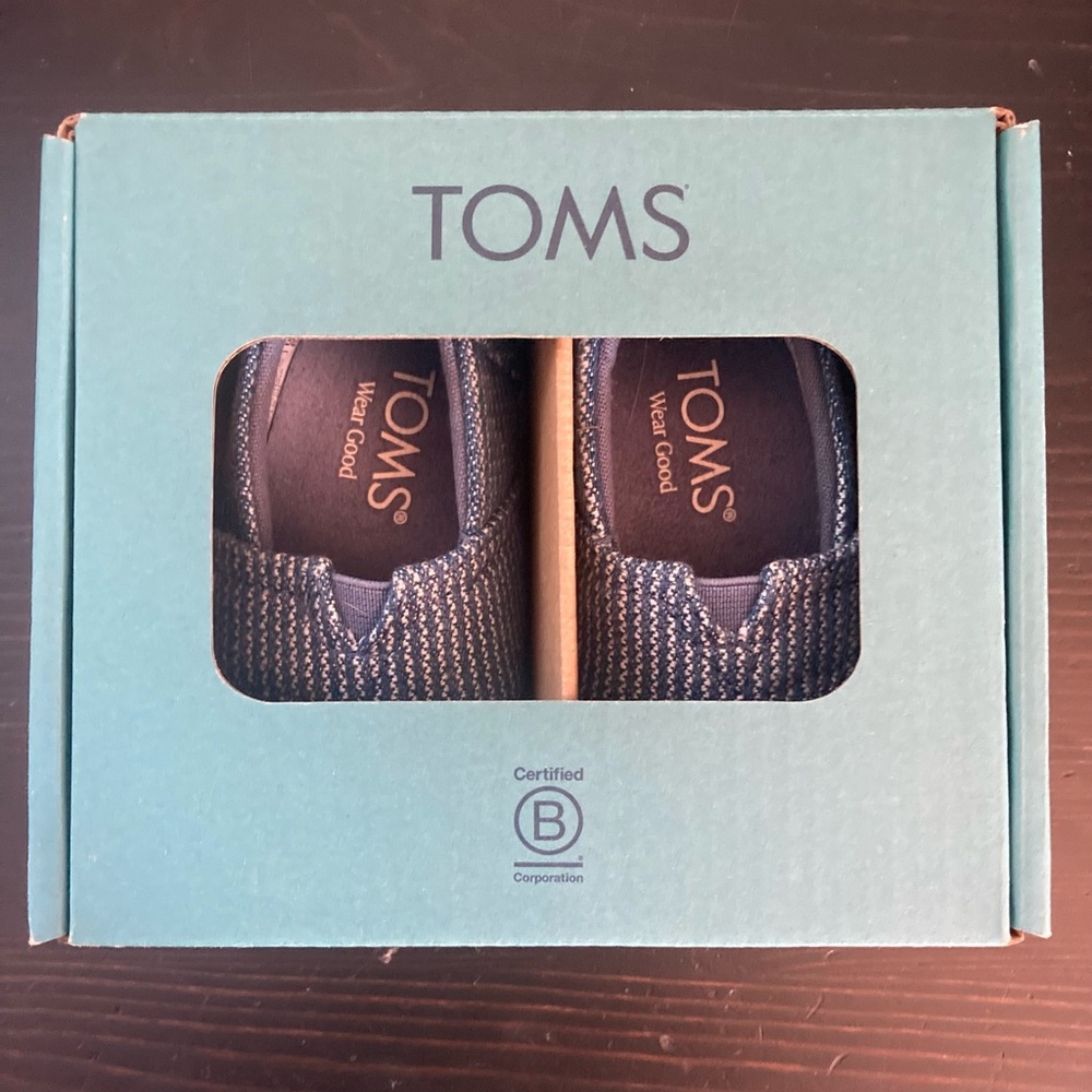 TOMS Layette Alpargata Crib Shoe